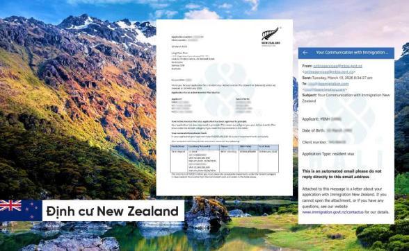 CHÚC MỪNG CHỊ MINH NHẬN THƯ CHẤP THUẬN BAN ĐẦU (APPROVAL IN PRINCIPLE) CHƯƠNG TRÌNH ACTIVE INVESTOR PLUS NEW ZEALAND – 5 TRIỆU NZD (GROWTH CATEGORY)