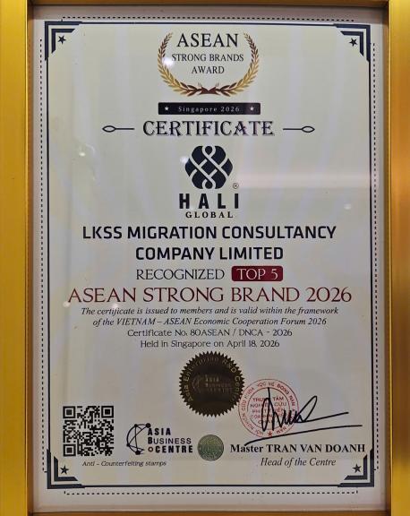 HALI Global - Top 5 Thương hiệu mạnh ASEAN 2026