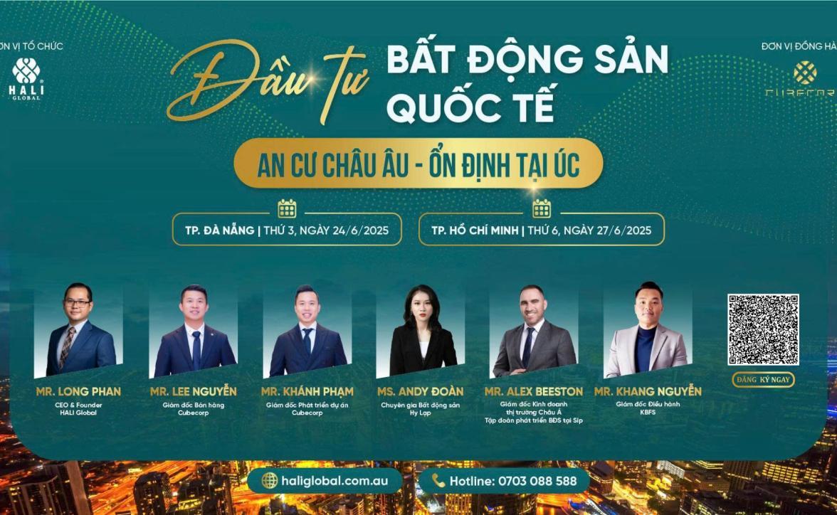 ĐẦU TƯ BẤT ĐỘNG SẢN QUỐC TẾ: AN CƯ CHÂU ÂU - ỔN ĐỊNH TẠI ÚC