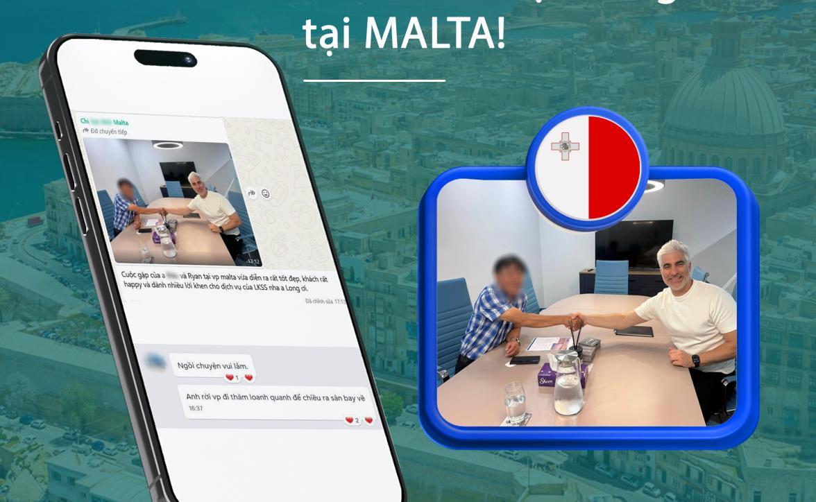 KHẢO SÁT CUỘC SỐNG TẠI MALTA – BƯỚC ĐI CHIẾN LƯỢC CHO HÀNH TRÌNH ĐỊNH CƯ CHÂU ÂU