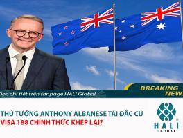 THỦ TƯỚNG ANTHONY ALBANESE TÁI ĐẮC CỬ – VISA 188 CHÍNH THỨC KHÉP LẠI?