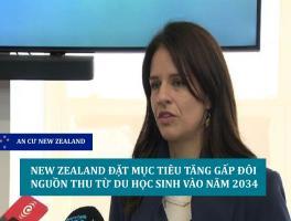 NEW ZEALAND ĐẶT MỤC TIÊU TĂNG GẤP ĐÔI NGUỒN THU TỪ DU HỌC SINH VÀO NĂM 2034