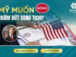 NÓNG: MỸ MUỐN CHẤM DỨT SONG TỊCH?