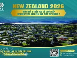 MUA NHÀ Ở NEW ZEALAND CÓ ĐƯỢC ĐỊNH CƯ KHÔNG?