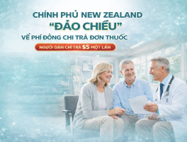 CHÍNH PHỦ NEW ZEALAND “ĐẢO CHIỀU” CHÍNH SÁCH PHÍ ĐỒNG CHI TRẢ ĐƠN THUỐC TỪ NĂM 2026