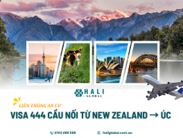 LIÊN THÔNG AN CƯ: VISA 444 CẦU NỐI TỪ NEW ZEALAND SANG ÚC