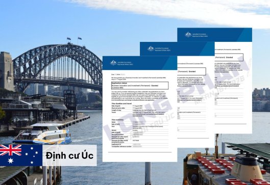 CHÚC MỪNG GIA ĐÌNH CHỊ MINH CHÍNH THỨC NHẬN VISA THƯỜNG TRÚ 888B ÚC