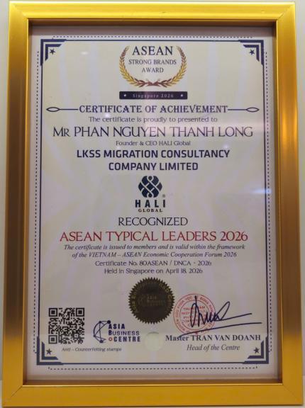 Ông Long Phan (Founder &amp; CEO) - Nhà Lãnh Đạo Tiêu Biểu ASEAN 2026