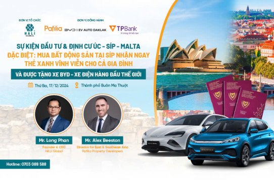 NHIỀU DOANH NHÂN VIỆT CHUYỂN HƯỚNG ĐẦU TƯ TỪ ÚC SANG CỘNG HÒA SÍP – CƠ HỘI ĐỂ TRỞ THÀNH CÔNG DÂN TOÀN CẦU