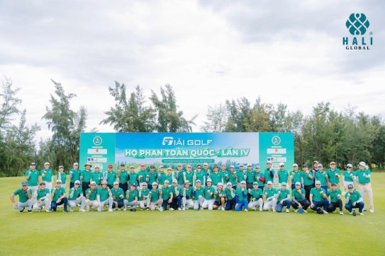 HALI GLOBAL ĐỒNG HÀNH CÙNG GIẢI GOLF HỌ PHAN TOÀN QUỐC LẦN IV