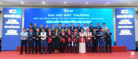 RECAP SỰ KIỆN | HALI GLOBAL THAM GIA ĐẠI HỘI HIỆP HỘI CÔNG NGHIỆP HỖ TRỢ TP.HCM - NHIỆM KỲ I (2026–2031)