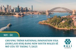 CHƯƠNG TRÌNH NATIONAL INNOVATION VISA (SUBCLASS 858) BANG NEW SOUTH WALES SẼ MỞ CỬA TỪ THÁNG 7/2025