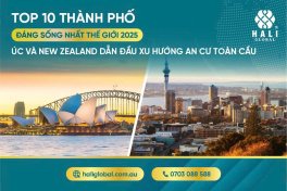 TOP 10 THÀNH PHỐ ĐÁNG SỐNG NHẤT THẾ GIỚI 2025 – ÚC VÀ NEW ZEALAND DẪN ĐẦU XU HƯỚNG AN CƯ TOÀN CẦU