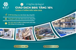 BẤT ĐỘNG SẢN CỘNG HOÀ SÍP “BỨT TỐC” 6 THÁNG ĐẦU NĂM 2025
