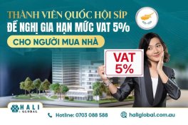 THÀNH VIÊN QUỐC HỘI SÍP ĐỀ NGHỊ GIA HẠN THUẾ BẤT ĐỘNG SẢN SÍP Ở MỨC VAT 5%