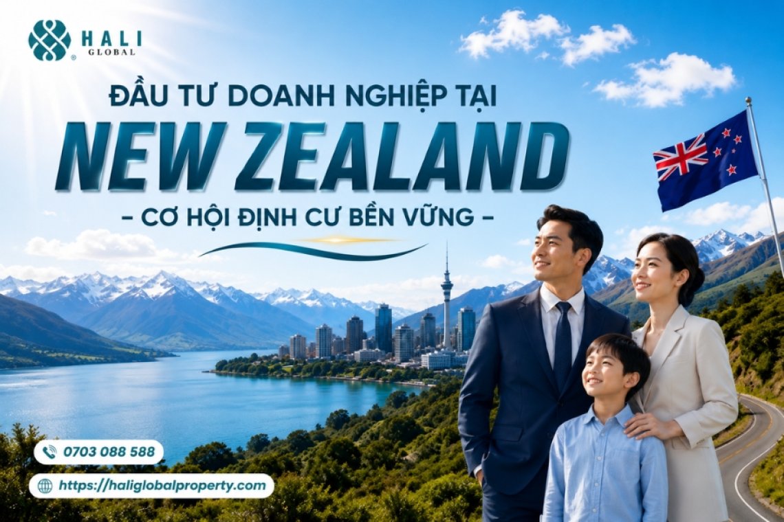 ĐẦU TƯ NEW ZEALAND: CƠ HỘI PHÁT TRIỂN DOANH NGHIỆP VÀ XÂY DỰNG TƯƠNG LAI BỀN VỮNG
