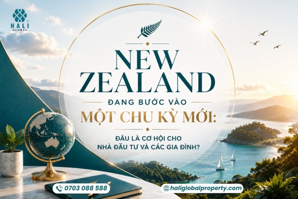 ĐẦU TƯ NEW ZEALAND: CHU KỲ MỚI CỦA THỊ TRƯỜNG VÀ CƠ HỘI CHO NHÀ ĐẦU TƯ QUỐC TẾ