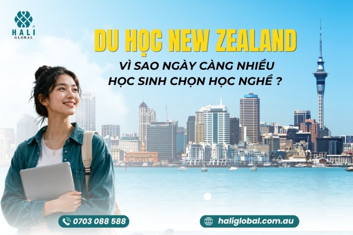 DU HỌC NGHỀ NEW ZEALAND: VÌ SAO NGÀY CÀNG NHIỀU HỌC SINH LỰA CHỌN?
