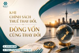 KHI CHÍNH SÁCH THUẾ THAY ĐỔI, ĐẦU TƯ NEW ZEALAND CÓ TRỞ THÀNH HƯỚNG ĐI MỚI?