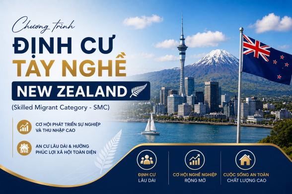 CHƯƠNG TRÌNH ĐỊNH CƯ TAY NGHỀ NEW ZEALAND