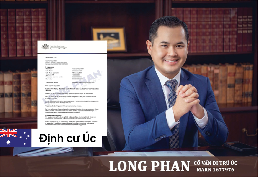 CHÚC MỪNG GIA ĐÌNH KHÁCH HÀNG ANH HỒ ĐƯỢC CẤP VISA THƯỜNG TRÚ 888A