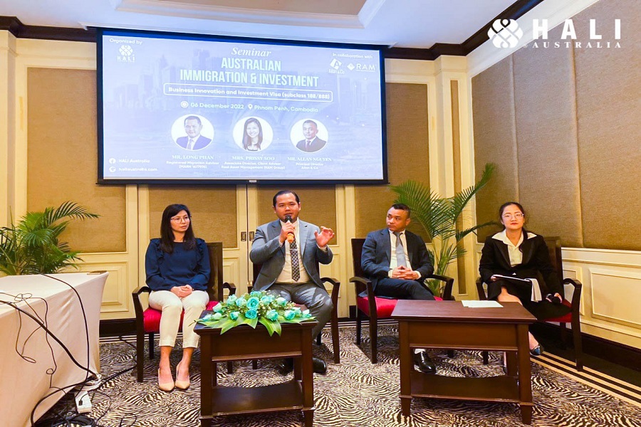 HỘI THẢO ĐẦU TƯ ĐỊNH CƯ ÚC THU HÚT SỰ QUAN TÂM CỦA ĐÔNG ĐẢO DOANH NHÂN VIỆT