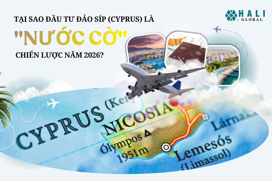 TẠI SAO ĐẦU TƯ ĐẢO SÍP (CYPRUS) LÀ NƯỚC CỜ CHIẾN LƯỢC NĂM 2026?