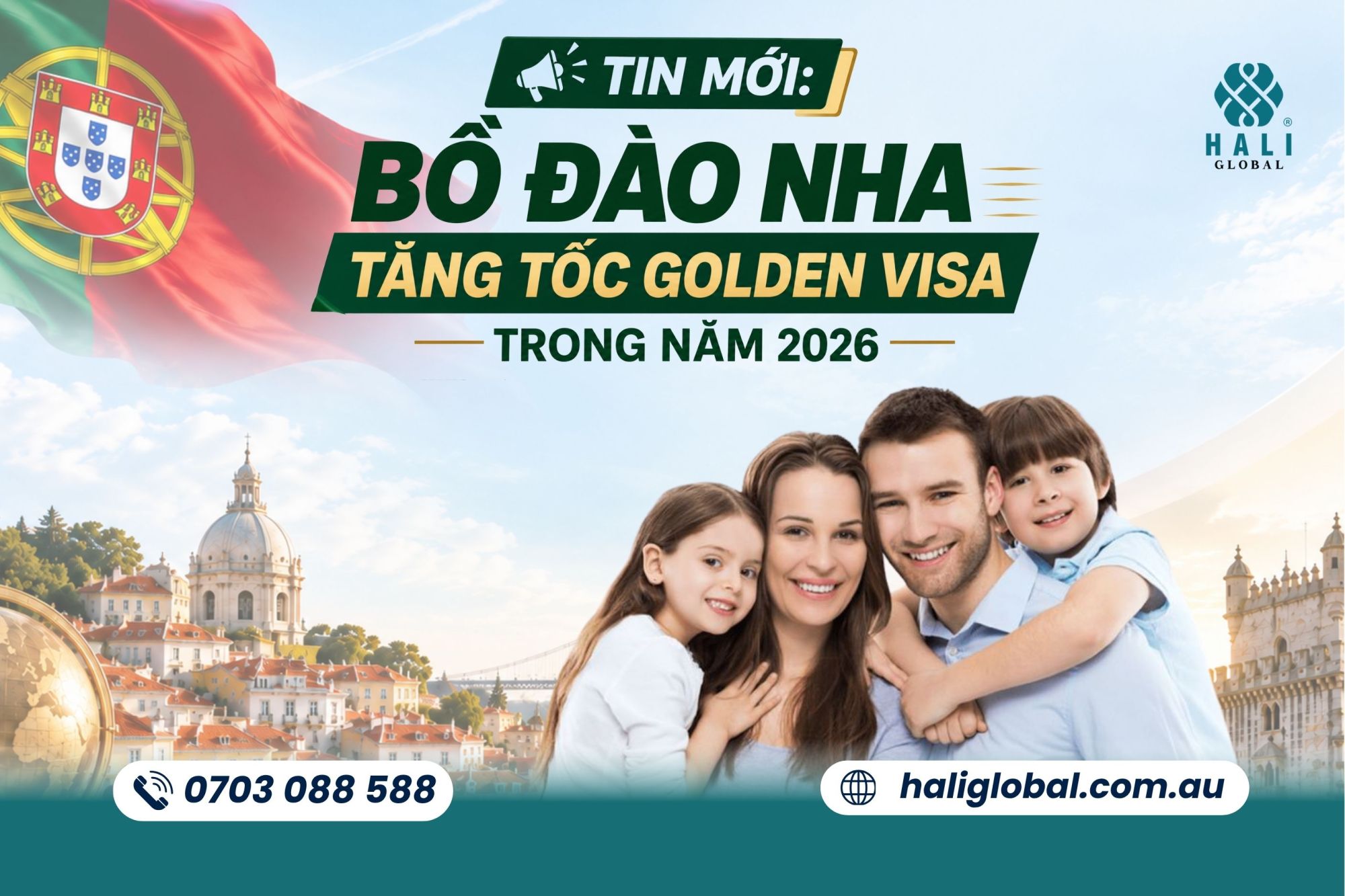 GOLDEN VISA BỒ ĐÀO NHA 2026: TÍN HIỆU MỚI CHO NHỮNG NHÀ ĐẦU TƯ ĐANG CHỜ HỒ SƠ