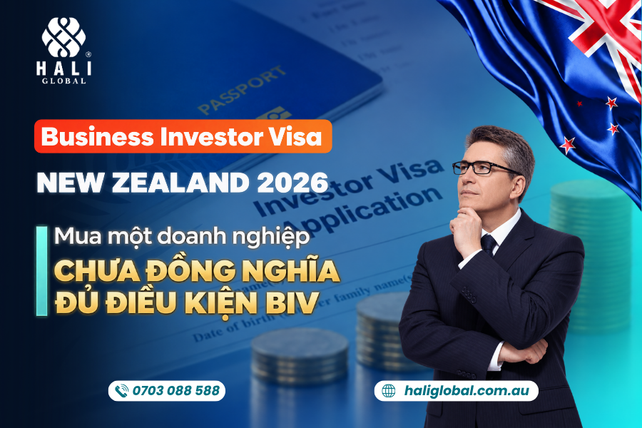 BIV NEW ZEALAND ĐƯỢC MUA DOANH NGHIỆP NÀO? ĐIỀU KIỆN BUSINESS ĐỦ CHUẨN 2026