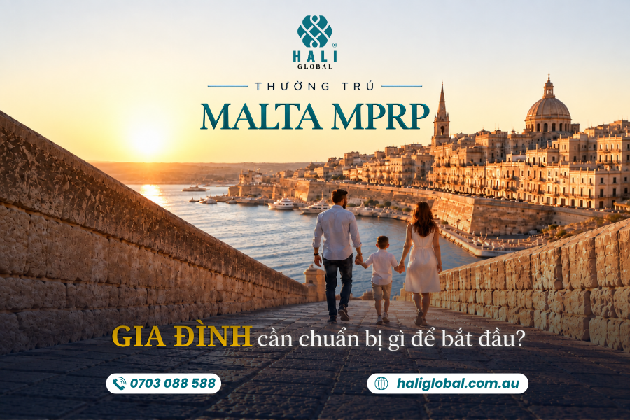 MALTA MPRP 2026: ĐIỀU KIỆN, CHI PHÍ, QUYỀN LỢI VÀ QUY TRÌNH THƯỜNG TRÚ MALTA