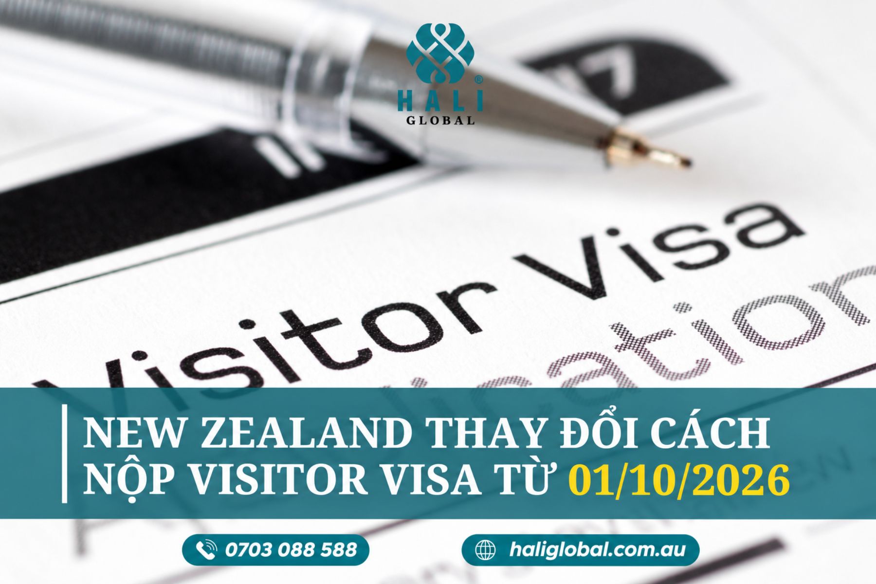 NEW ZEALAND THAY ĐỔI CÁCH NỘP VISITOR VISA TỪ 01/10/2026